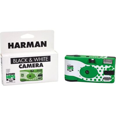 Ilford HARMAN Single Use Camera HP5 PLUS (Noir et blanc), Appareil photo jetable, Multicolore - Publicité Ilford HARMAN Single Use Camera HP5 PLUS (Noir et blanc), Appareil photo jetable, Multicolore - Publicité