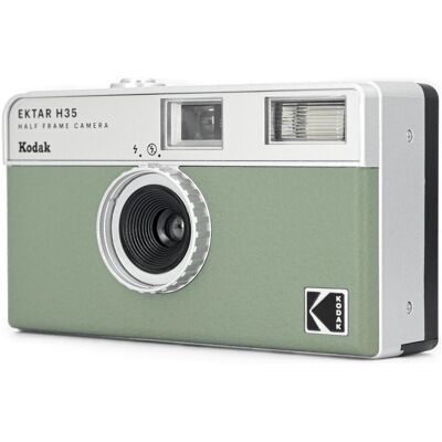 Kodak Ektar H35, Appareil photo analogique, Vert - Publicité Kodak Ektar H35, Appareil photo analogique, Vert - Publicité