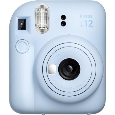 Fujifilm Instax Mini 12, Appareil photo instantané, Bleu - Publicité Fujifilm Instax Mini 12, Appareil photo instantané, Bleu - Publicité