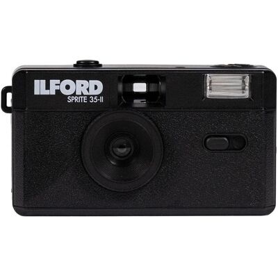 Ilford Sprite 35 II, Appareil photo analogique, Noir - Publicité Ilford Sprite 35 II, Appareil photo analogique, Noir - Publicité