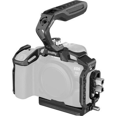 SmallRig 6652 Black Mamba Cage Kit for Canon EOS R6 Mark II (Cage), Accessoires vidéo, Noir - Publicité SmallRig 6652 Black Mamba Cage Kit for Canon EOS R6 Mark II (Cage), Accessoires vidéo, Noir - Publicité