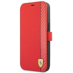 Housse Ferrari iPhone 13 mini 5,4" Rouge - On Track Stripe - Publicité Housse Ferrari iPhone 13 mini 5,4" Rouge - On Track Stripe - Publicité