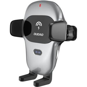 Dudao support voiture avec chargeur sans fil Qi intégré 15W gris (F20xs), Support pour smartphone, Gris - Publicité Dudao support voiture avec chargeur sans fil Qi intégré 15W gris (F20xs), Support pour smartphone, Gris - Publicité