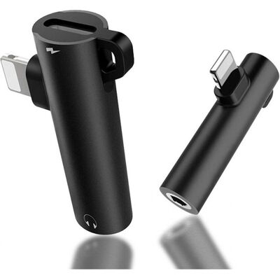 PowerGuard Lightning Audio AUX Splitter - Adaptateur de Charge et Casque iPhone - Publicité PowerGuard Lightning Audio AUX Splitter - Adaptateur de Charge et Casque iPhone - Publicité