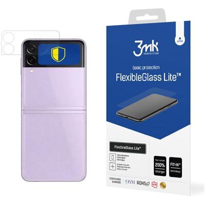 Protecteur d'écran FlexibleGlass Lite 3MK pour Galaxy Z Flip 3 5G - Publicité Protecteur d'écran FlexibleGlass Lite 3MK pour Galaxy Z Flip 3 5G - Publicité