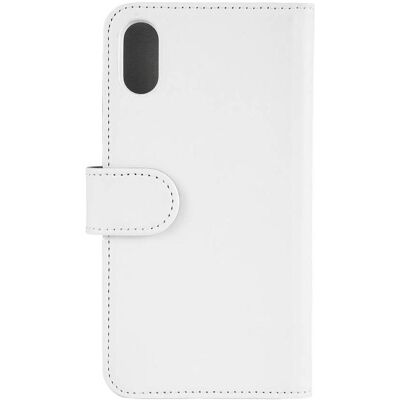 Coque portefeuille pour iPhone XR - 3 emplacements, poche pour billets - Publicité Coque portefeuille pour iPhone XR - 3 emplacements, poche pour billets - Publicité