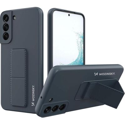 Coque avec support pour Samsung Galaxy S22+ en bleu marine - Publicité Coque avec support pour Samsung Galaxy S22+ en bleu marine - Publicité