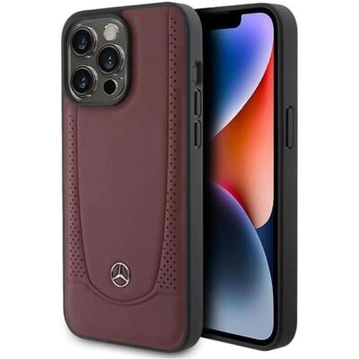 Mercedes Étui en cuir Urban pour iPhone 15 Pro - Coque - Publicité Mercedes Étui en cuir Urban pour iPhone 15 Pro - Coque - Publicité