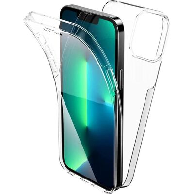 Screenguard 360° Screen & Body Protector Apple iPhone 13 Pro Max Cover with film (Apple iPhone 13 Pro Max), Coque pour téléphone portable, Transparent - Publicité Screenguard 360° Screen & Body Protector Apple iPhone 13 Pro Max Cover with film (Apple iPhone 13 Pro Max), Coque pour téléphone portable, Transparent - Publicité