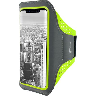 Mobiparts Comfort Fit Sport Armband Apple iPhone 11 Neon Green, Brassard pour smartphone, Vert - Publicité Mobiparts Comfort Fit Sport Armband Apple iPhone 11 Neon Green, Brassard pour smartphone, Vert - Publicité