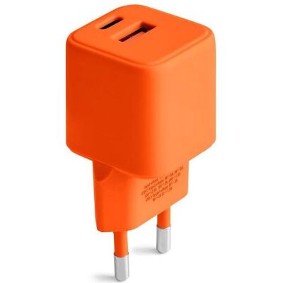 Forever CLS30-AC-10 Orange - Chargeur mural - Publicité Forever CLS30-AC-10 Orange - Chargeur mural - Publicité