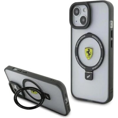 Coque transparente pour iPhone 15 Plus / 14 Plus 6,7" avec support à anneau - Étui téléphone - Publicité Coque transparente pour iPhone 15 Plus / 14 Plus 6,7" avec support à anneau - Étui téléphone - Publicité
