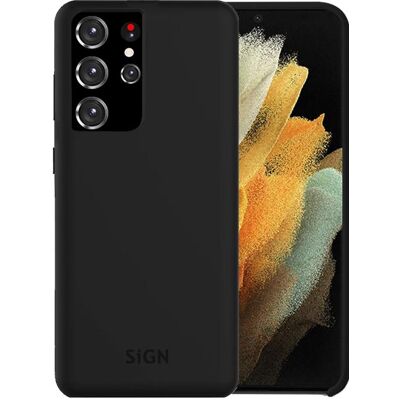 SiGN Etui en silicone liquide pour Samsung Galaxy S21 Ultra - Noir (Samsung Galaxy S21 Ultra), Coque pour téléphone portable, Noir - Publicité SiGN Etui en silicone liquide pour Samsung Galaxy S21 Ultra - Noir (Samsung Galaxy S21 Ultra), Coque pour téléphone portable, Noir - Publicité