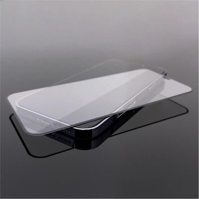 Protection d'écran complète Wozinsky pour iPhone 16 Pro Max - Cadre Noir - Publicité Protection d'écran complète Wozinsky pour iPhone 16 Pro Max - Cadre Noir - Publicité