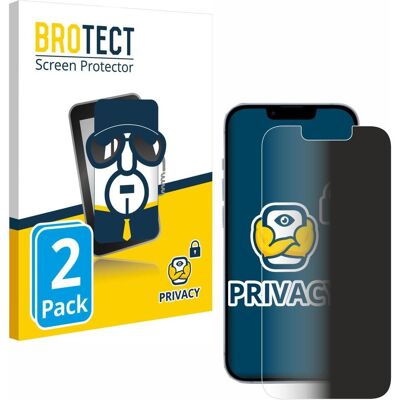 BROTECT iPhone 14 Filtre de lumière bleue - Protection de vie privée - Publicité BROTECT iPhone 14 Filtre de lumière bleue - Protection de vie privée - Publicité