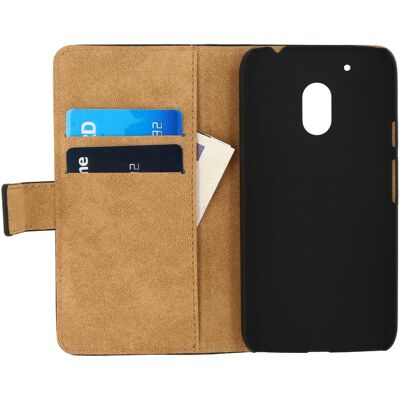 Mobilize Portefeuille classique (Motorola Moto G4 Play), Coque pour téléphone portable, Noir - Publicité Mobilize Portefeuille classique (Motorola Moto G4 Play), Coque pour téléphone portable, Noir - Publicité