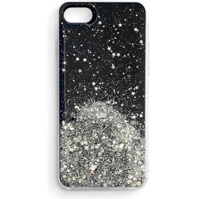 Wozinsky Star Glitter Shining Cover pour Xiaomi Mi 11 noir (Xiaomi Mi 11), Coque pour téléphone portable, Noir, Argent - Publicité Wozinsky Star Glitter Shining Cover pour Xiaomi Mi 11 noir (Xiaomi Mi 11), Coque pour téléphone portable, Noir, Argent - Publicité