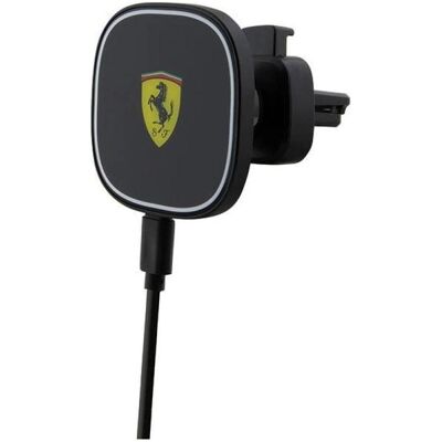 Ferrari MagSafe Collection - Support magnétique auto avec charge sans fil 15W - Noir - Publicité Ferrari MagSafe Collection - Support magnétique auto avec charge sans fil 15W - Noir - Publicité