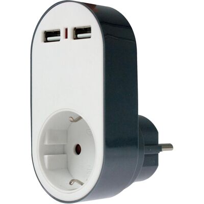 As - Schwabe clignoter (35 W, 2 ports), Chargeur USB, Noir, Blanc - Publicité As - Schwabe clignoter (35 W, 2 ports), Chargeur USB, Noir, Blanc - Publicité
