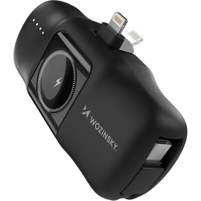 Wozinsky WF16-YLS 5000 mAh Powerbank - Powerbank, Noir - Publicité Wozinsky WF16-YLS 5000 mAh Powerbank - Powerbank, Noir - Publicité
