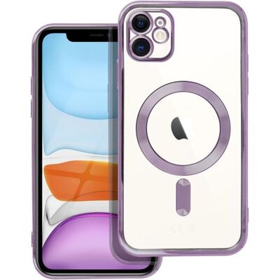 OEM Back panel cover ELECTRO MAG COVER case compatible with MagSafe for IPHONE 11 deep purple (Apple iPhone 11), Coque pour téléphone portable, Violet - Publicité OEM Back panel cover ELECTRO MAG COVER case compatible with MagSafe for IPHONE 11 deep purple (Apple iPhone 11), Coque pour téléphone portable, Violet - Publicité