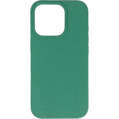 Coque écologique Hurtel Wheat Mint MagSafe pour iPhone 16 Pro - Publicité Coque écologique Hurtel Wheat Mint MagSafe pour iPhone 16 Pro - Publicité