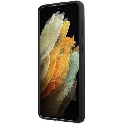 Coque en silicone Mercedes Galaxy S21 - Noir - Publicité Coque en silicone Mercedes Galaxy S21 - Noir - Publicité