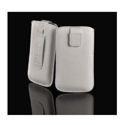 iLike Etui de poche en cuir XS (Universel), Coque pour téléphone portable, Blanc - Publicité iLike Etui de poche en cuir XS (Universel), Coque pour téléphone portable, Blanc - Publicité