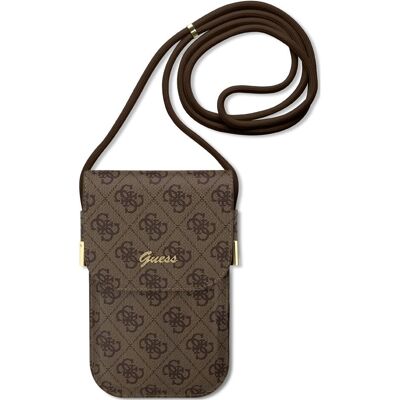 Guess PU 4G Metal Logo Script Phone Bag - marron (Apple iPhone 4), Coque pour téléphone portable, Marron - Publicité Guess PU 4G Metal Logo Script Phone Bag - marron (Apple iPhone 4), Coque pour téléphone portable, Marron - Publicité