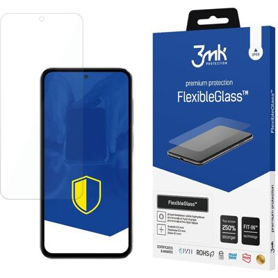 3MK FlexibleGlass Samsung Galaxy M35 Szkło Hybrydowe (1 pcs, Samsung Galaxy M35), Téléphone portable : film de protection, Transparent - Publicité 3MK FlexibleGlass Samsung Galaxy M35 Szkło Hybrydowe (1 pcs, Samsung Galaxy M35), Téléphone portable : film de protection, Transparent - Publicité