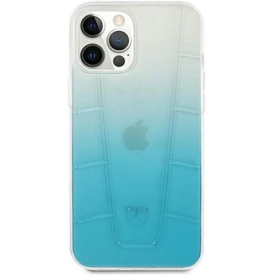 Coque dure bleue Mercedes pour iPhone 12 Pro Max - Étui - Publicité Coque dure bleue Mercedes pour iPhone 12 Pro Max - Étui - Publicité