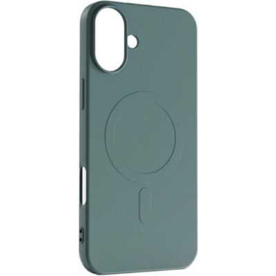 Coque en silicone liquide Hurtel pour iPhone 16 Pro Max - Vert Foncé - Publicité Coque en silicone liquide Hurtel pour iPhone 16 Pro Max - Vert Foncé - Publicité
