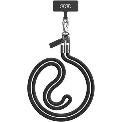 Lanière universelle pour téléphone Audi - 120cm Crossbody Noir - Publicité Lanière universelle pour téléphone Audi - 120cm Crossbody Noir - Publicité