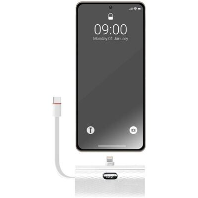 Powerbank Forcell 5000mAh Blanc - Powerbank - Publicité Powerbank Forcell 5000mAh Blanc - Powerbank - Publicité