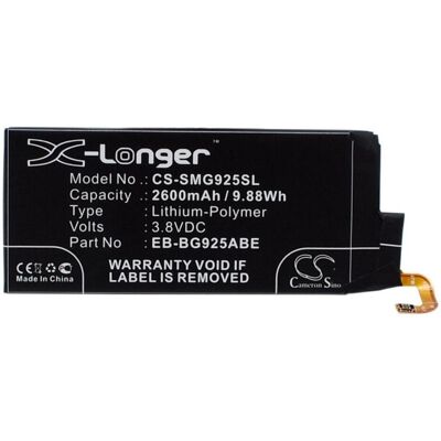 Batterie Samsung Galaxy S6 Edge - 2600 mAh - Publicité Batterie Samsung Galaxy S6 Edge - 2600 mAh - Publicité