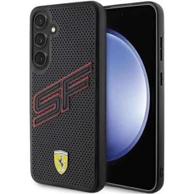 Étui Ferrari Big SF Perforated - S24 - Noir - Publicité Étui Ferrari Big SF Perforated - S24 - Noir - Publicité