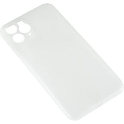 Coque Ultra Fine Blanche Gear iPhone 11 Pro - Housse Smartphone - Publicité Coque Ultra Fine Blanche Gear iPhone 11 Pro - Housse Smartphone - Publicité