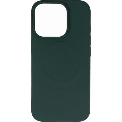Hurtel Liquid Silicone Case MagSafe for iPhone 16 Pro - vert foncé (Apple iPhone 16 Pro), Coque pour téléphone portable, Vert - Publicité Hurtel Liquid Silicone Case MagSafe for iPhone 16 Pro - vert foncé (Apple iPhone 16 Pro), Coque pour téléphone portable, Vert - Publicité