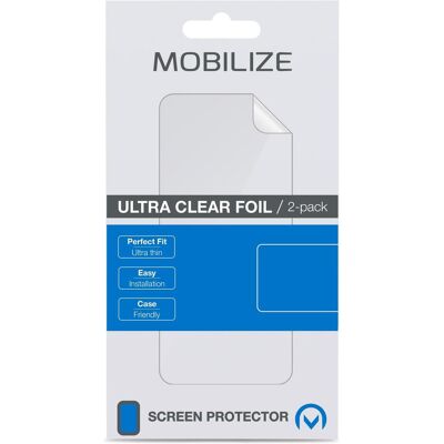 Protecteur d'écran Huawei Mate 20 Lite Mobilize - Case Friendly 2-Pack - Publicité Protecteur d'écran Huawei Mate 20 Lite Mobilize - Case Friendly 2-Pack - Publicité