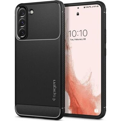 Spigen Armure robuste (Samsung Galaxy S22, Samsung Galaxy S22 5G), Coque pour téléphone portable, Noir - Publicité Spigen Armure robuste (Samsung Galaxy S22, Samsung Galaxy S22 5G), Coque pour téléphone portable, Noir - Publicité