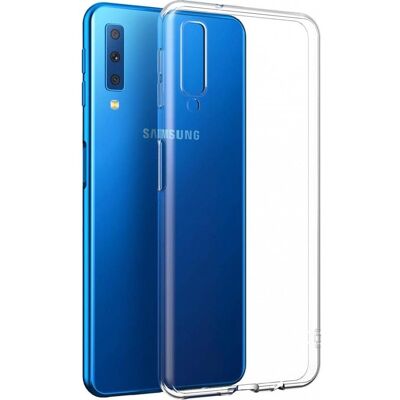 Screenguard Étui souple en TPU transparent pour Samsung Galaxy A7 2018 (Samsung Galaxy A7 (2018)), Coque pour téléphone portable, Transparent - Publicité Screenguard Étui souple en TPU transparent pour Samsung Galaxy A7 2018 (Samsung Galaxy A7 (2018)), Coque pour téléphone portable, Transparent - Publicité