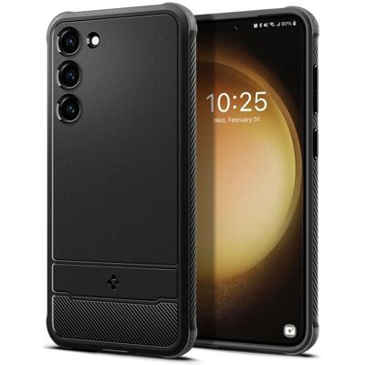 Spigen Rugged Armor (Samsung Galaxy S23), Coque pour téléphone portable, Noir - Publicité Spigen Rugged Armor (Samsung Galaxy S23), Coque pour téléphone portable, Noir - Publicité
