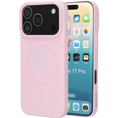 Mobiparts Slim Line Case Apple iPhone 17 Pro (MagSafe Compatible) Blush Pink (Apple iPhone 17 Pro), Coque pour téléphone portable, Pink - Publicité Mobiparts Slim Line Case Apple iPhone 17 Pro (MagSafe Compatible) Blush Pink (Apple iPhone 17 Pro), Coque pour téléphone portable, Pink - Publicité