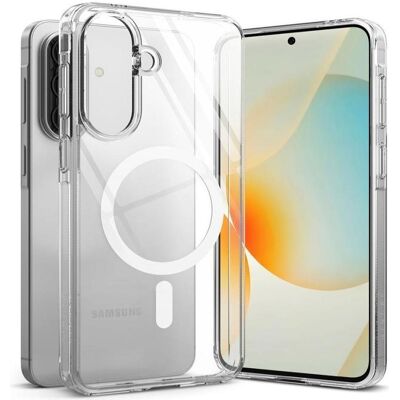 Ringke Fusion Magnetic Cover for Samsung Galaxy A57 Clear (Samsung Galaxy A57), Coque pour téléphone portable, Transparent - Publicité Ringke Fusion Magnetic Cover for Samsung Galaxy A57 Clear (Samsung Galaxy A57), Coque pour téléphone portable, Transparent - Publicité