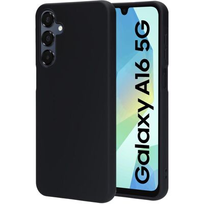 Mobiparts Silicone Cover Samsung Galaxy A16 Black (Samsung Galaxy A16), Coque pour téléphone portable, Noir - Publicité Mobiparts Silicone Cover Samsung Galaxy A16 Black (Samsung Galaxy A16), Coque pour téléphone portable, Noir - Publicité