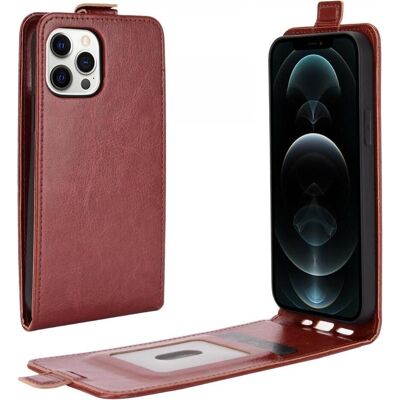 Screenguard iPhone 12 Pro Housse en cuir Etui en cuir à rabat vers le bas (Apple iPhone 12 Pro), Coque pour téléphone portable, Marron - Publicité Screenguard iPhone 12 Pro Housse en cuir Etui en cuir à rabat vers le bas (Apple iPhone 12 Pro), Coque pour téléphone portable, Marron - Publicité