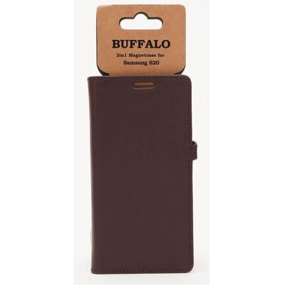 Portefeuille Buffalo Samsung S20 - Cuir, 3 emplacements, Fermeture magnétique - Publicité Portefeuille Buffalo Samsung S20 - Cuir, 3 emplacements, Fermeture magnétique - Publicité