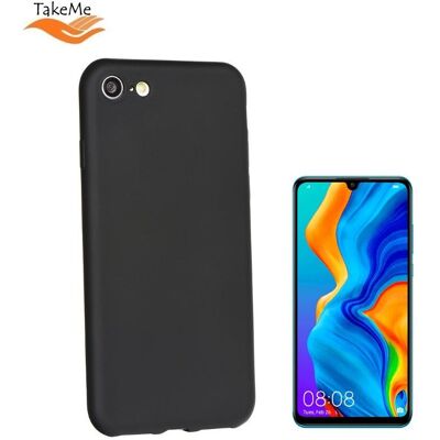 iLike Étui en silicone pour Huawei P30 Lite (Huawei P30 Lite), Coque pour téléphone portable, Noir - Publicité iLike Étui en silicone pour Huawei P30 Lite (Huawei P30 Lite), Coque pour téléphone portable, Noir - Publicité