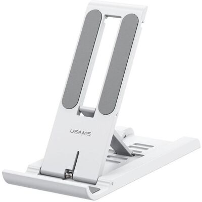 Usams Support de table pour smartphone/tablette - Blanc, Support pour smartphone, Blanc - Publicité Usams Support de table pour smartphone/tablette - Blanc, Support pour smartphone, Blanc - Publicité