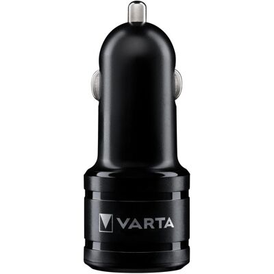 Chargeur Auto Varta - Double USB Rapide - Noir - Publicité Chargeur Auto Varta - Double USB Rapide - Noir - Publicité